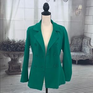 Forever 21 green jacket